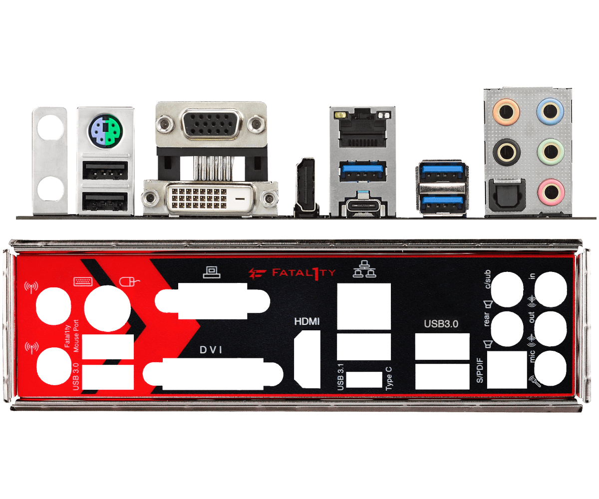 Asrock Fatal1ty Z270 Gaming K4 - Motherboard Specifications On